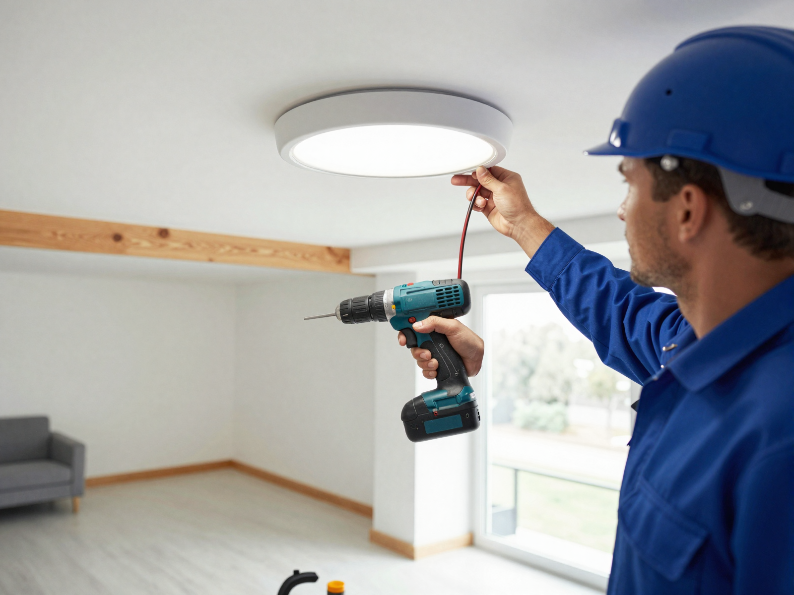 Professional LED lighting installation